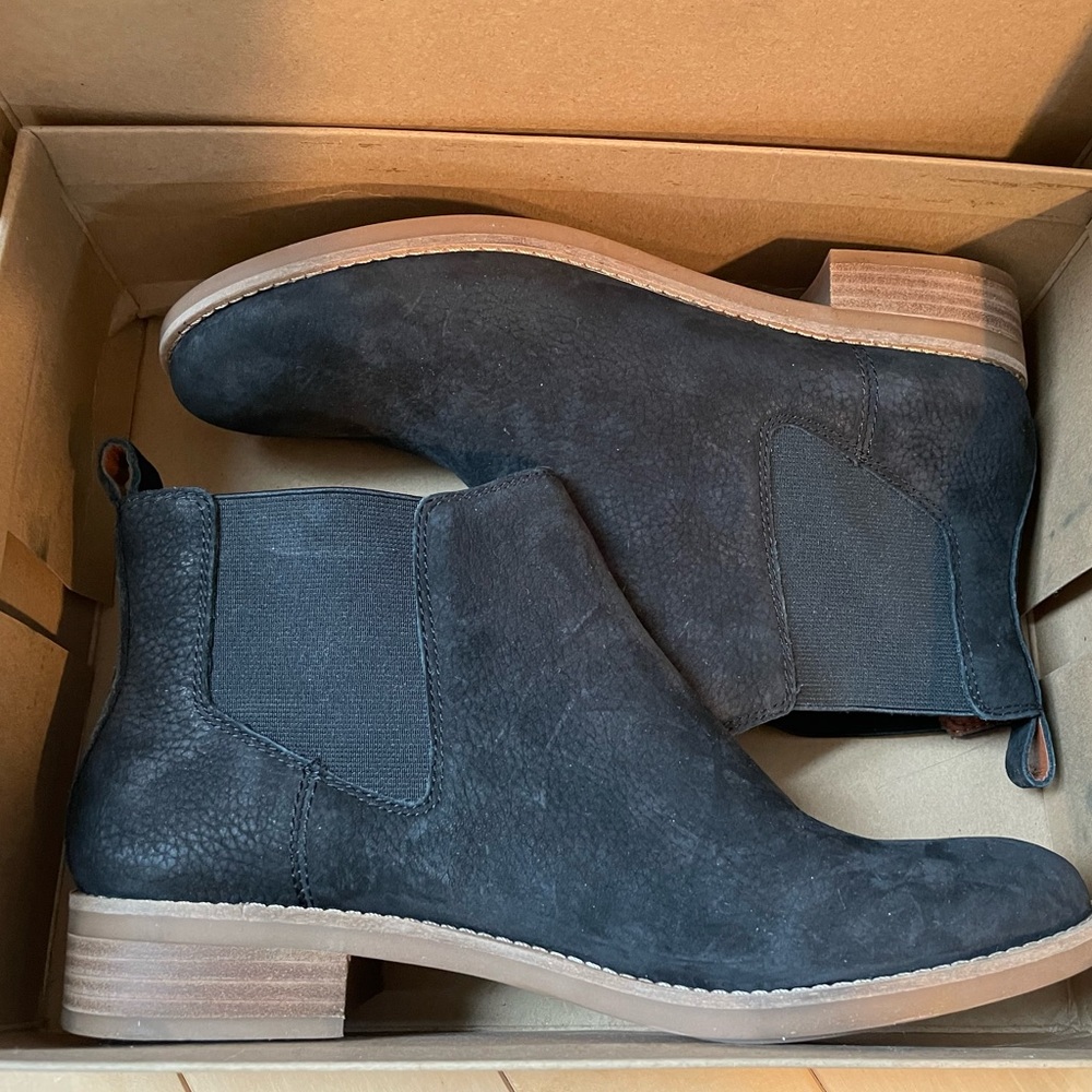 Lucky Brand Suede Chelsea Boots
